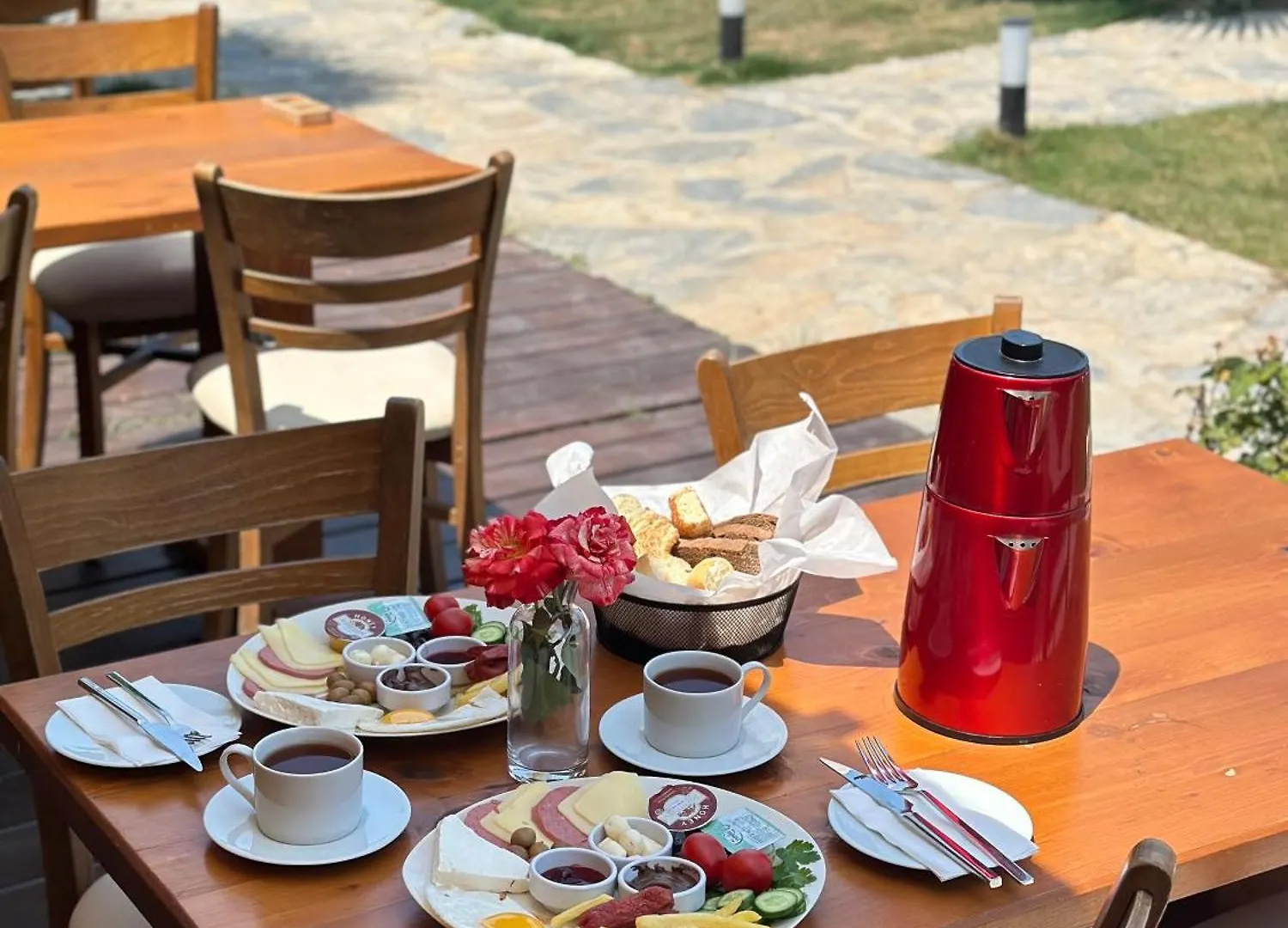 Frühstückspension Bed and Breakfast Woodentowns-Ahsap Evler Bitez Türkei